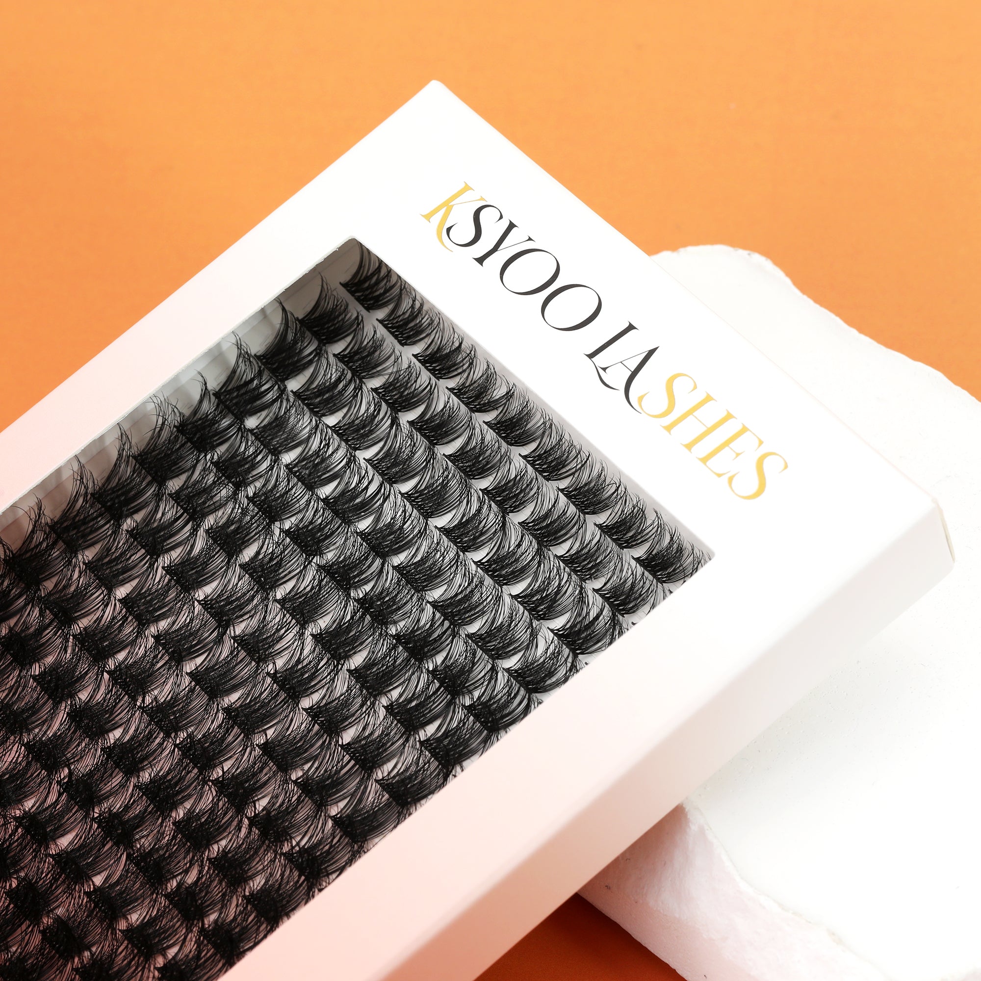 DIY Cluster Lashes at Home - F012