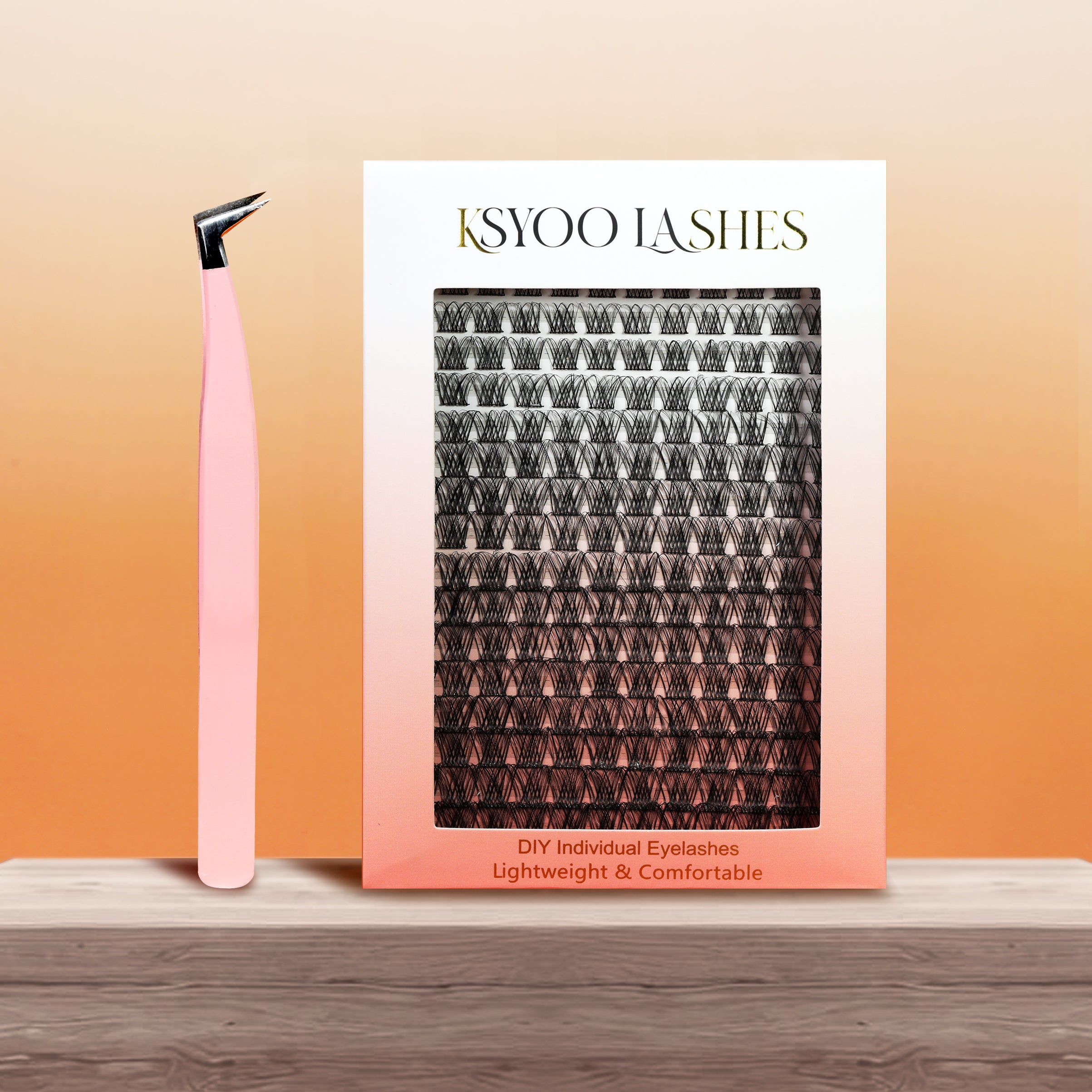 DIY Cluster Lashes at Home - F013