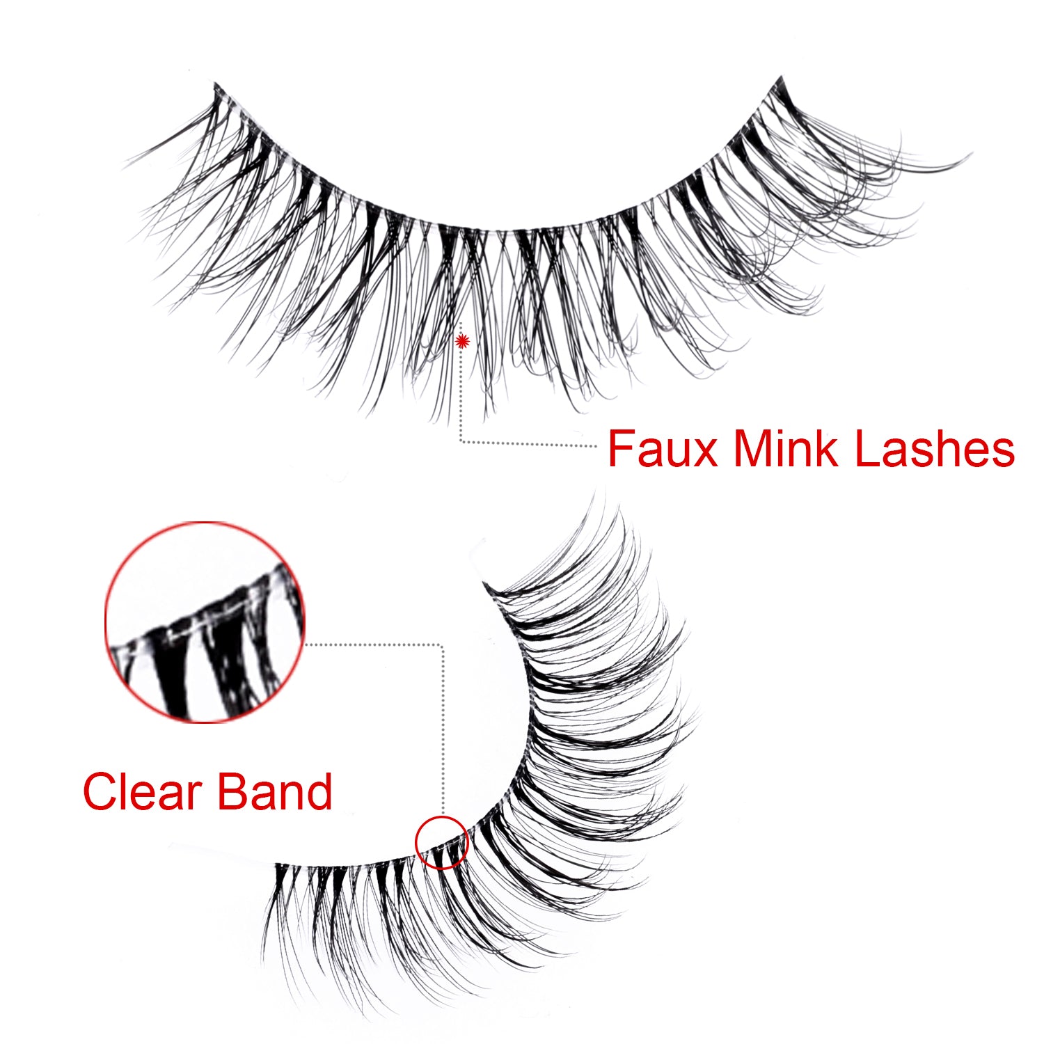 Strip Lashes - MO102